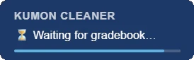 Status: Waiting for gradebook